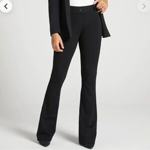 Betabrand Classic Black Dress Pant Yoga Pant 2XL Long